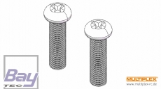 Multiplex Flchennylonschrauben FunCub XL