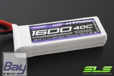 SLS XTRON 1600mAh 3S1P 11,1V 40C/80C