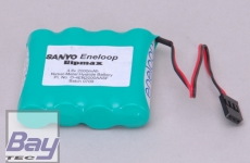 Empfngerakku NiMH 4,8V 4N 2500mAh Eneloop