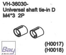 VH-36030 Universal shaft tie in D M4x3