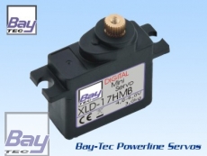 Bay-Tec XL-17HMB Servo 17,5g 3,5kg 11,6mm 0,13sec Metallg. / Kugellager