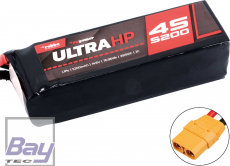 Robbe Modellsport RO-POWER ULTRA HP 5200MAH 14,8 VOLT 4S 25(50)C LIPO AKKU