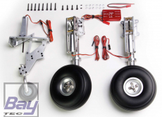 Seagull Models ( SG-Models ) Einziehfahrwerk Skyraider 86 elektrisch mit Heckfahrwerk 100 mit Rder 4.5/2