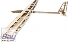 Robbe Modellsport Slider Q High Performance 4-Klappen Segelflugmodell, Sperrholz/Balsa-Holzbausatz Made in Austria