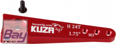 Kuza Servohebel 1-Arm Hitec 24T 45/39/33mm 1.75 M3 Heavy Duty V2 Aluminium