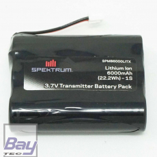 Spektrum 3.7V 6000mAh 1S Sender Akku: iX12/NX6/NX8 Tx Plug (XH-1S)