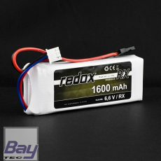 Redox LiFe 1600 mAh 6,6V TX/RX Battery Pack (JR)