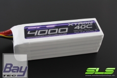 SLS XTRON 4000mAh 6S1P 22,2V 40C/80C