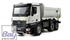 Mercedes Arocs LKW Kipper PRO Metall 1:18, 2,4GHz RTR wei