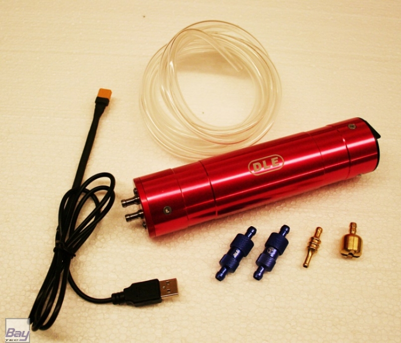 DLE elektrische Benzinpumpe mit XT60 -> USB Ladeanschlu - Bay-Tec  Modelltechnik