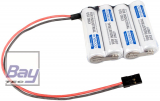 Eneloop Akkupack 4,8V 2000mAh - F1x4 Mignon AA, Standard mit JR Anschluss