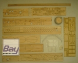 DHC-2 Beaver V2 Trainermodell 105cm Balsaworx Holzbausatz Lasercut