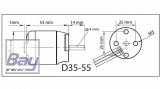 Multiplex ROXXY BL Outrunner D35-55-590kV