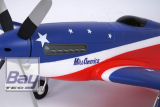 FMS P-51 Miss America PNP - 110 cm - inkl. Reflex Gyro