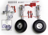 Seagull Models ( SG-Models ) Einziehfahrwerk Skyraider 86 elektrisch mit Heckfahrwerk 100 mit Rder 4.5/2