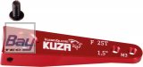 Kuza Servohebel 1-Arm Futaba 25T 38mm/32 1.5 M3 Heavy Duty V2 Aluminium