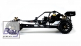 Pitbull X Evolution 2WD Desert Buggy 27ccm CY, 1:5, RTR - Mehr Power dank ChungYang R270 Motor. Strkere Lenkung dank unseres bewhrten Big Scale Servos.