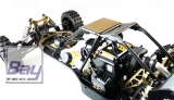 Pitbull X Evolution 2WD Desert Buggy 27ccm CY, 1:5, RTR - Mehr Power dank ChungYang R270 Motor. Strkere Lenkung dank unseres bewhrten Big Scale Servos.