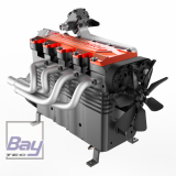 TOYAN FS-L400BGC 4-Cyl BENZIN Engine 4-Stroke Kit