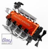 TOYAN FS-L400BGC 4-Cyl BENZIN Engine 4-Stroke Kit