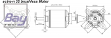 Aeronaut actro-n Brushless Motor 35-4-790 - 790KV